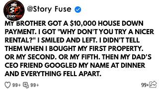 My Parents Gave My Brother $10K For a House and Laughed at Me. They Stopped Laughing When a CEO Good