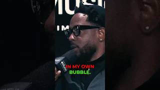 Kendrick Lamar stays in his own bubble and keeps to himself