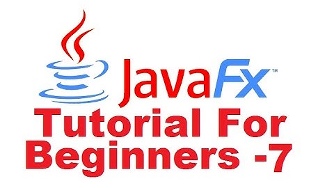 JavaFx Tutorial For Beginners 7 - Styling with CSS in  JavaFX