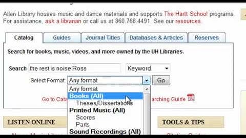 How to Find a Book in the Library Catalog