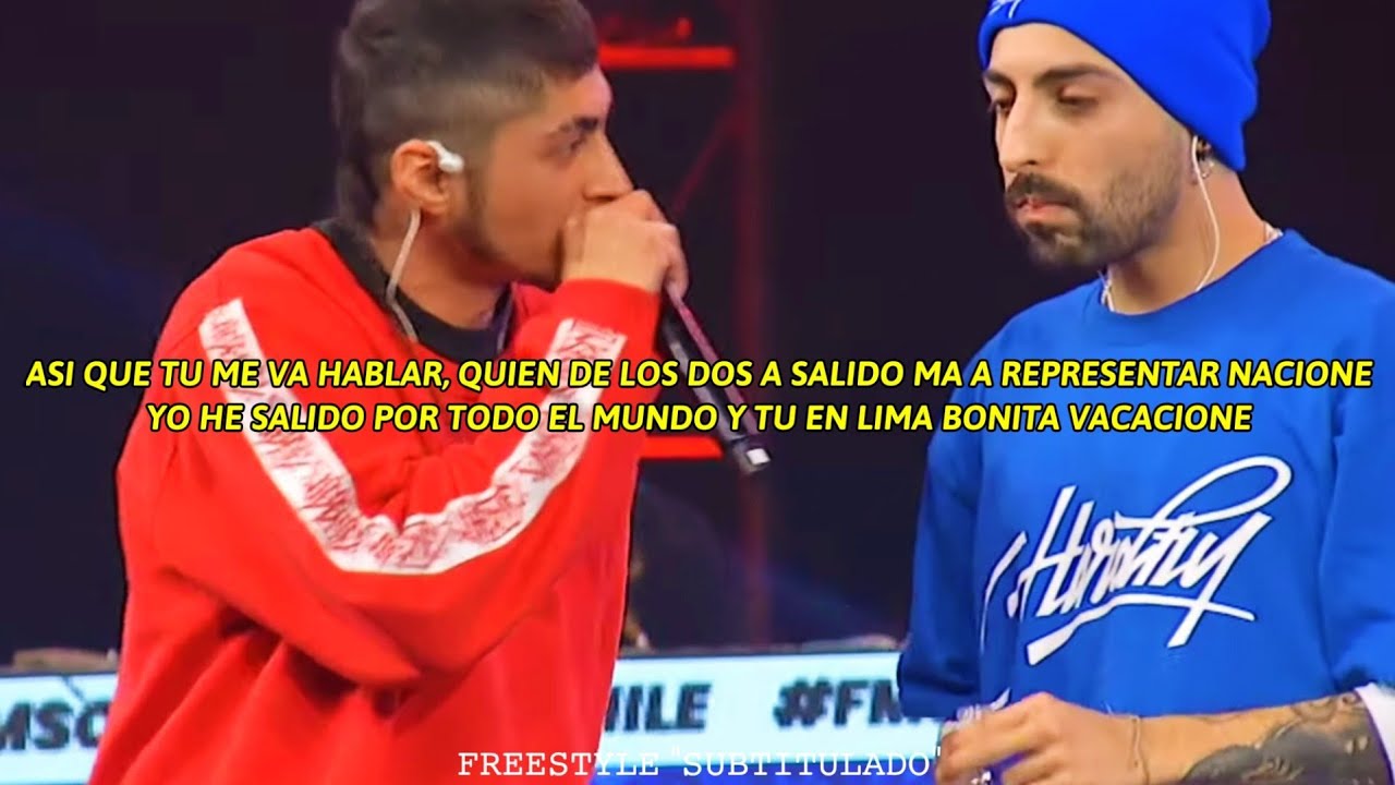 NITRO vs JOQERR / MINUTO de SANGRE con LETRA / FMS CHILE 2020