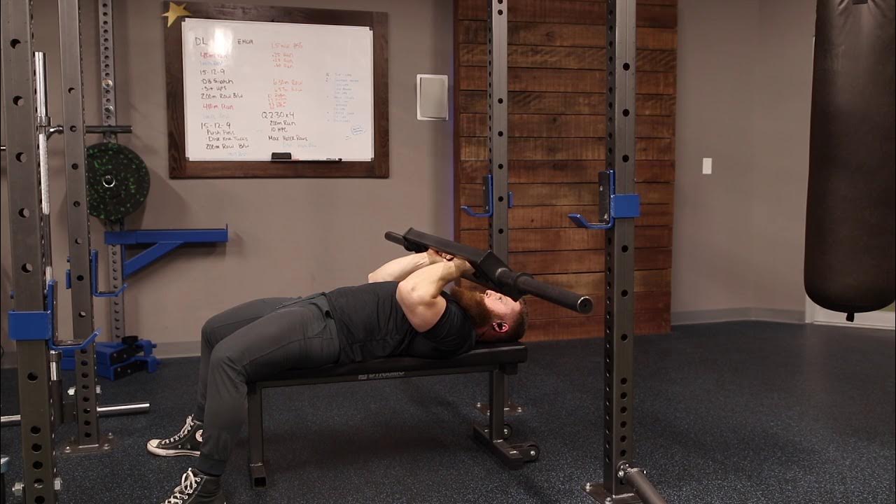 JM Press with Multi Grip Bar (Swiss/Football Bar) PhysiqueDevelopment