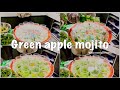 Green apple 🍏 mojito | mixed frames