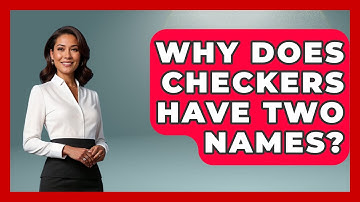 Why Does Checkers Have Two Names? - The Board Game Xpert