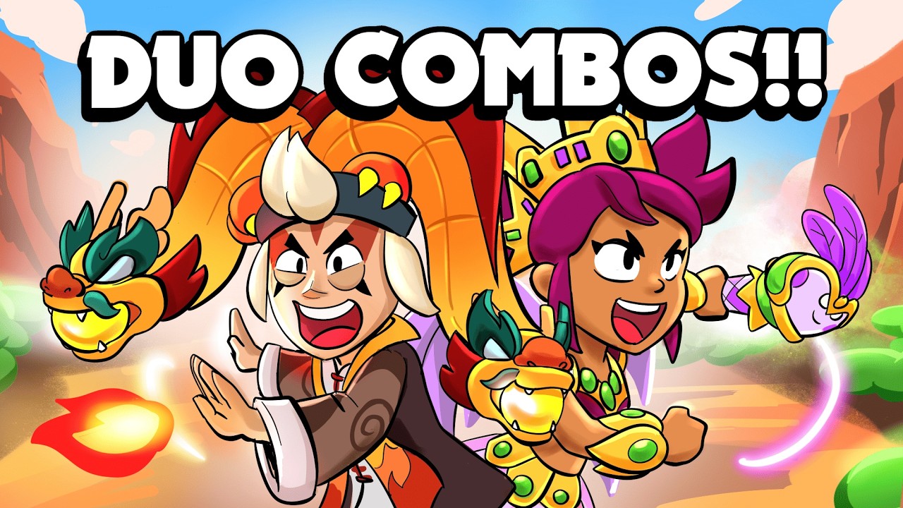 Самые РАЗБИТЫЕ комбо для дуэтных сражений! С @Ashlyn.S