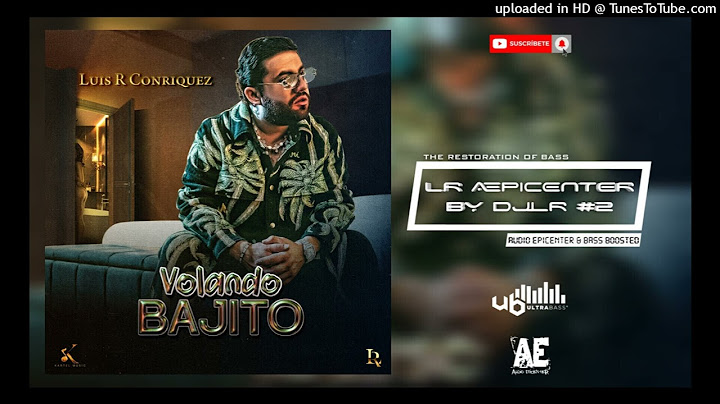 Volando Bajito "EPICENTER" - Luis R Conriquez