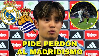 TAKE KUBO SE ARREPIENTE / ADMITE SU ERROR / PIDE PERDÓN AL REAL MADRID / NOTICIAS DEL MADRID HOY