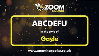 Le - Abcdefu - Karaoke Version From Zoom Karaoke