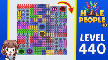 Hole People Level 440 Solution Walkthrough