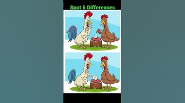 Can you find 5 differences? #brain #games #puzzle #shorts