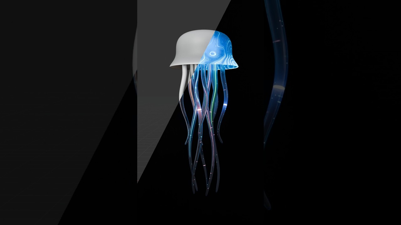 How to make looping jellyfish animation in Blender
