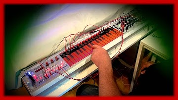 Verbos Touch Plate Keyboard controlling Seq1 and Elements