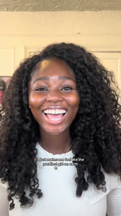 Putting the girl on half wigs #halfwig  #easyhairstyle