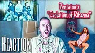 MAC REACTS: Evolution of Rihanna - Pentatonix | Rapper's Reaction 🤯