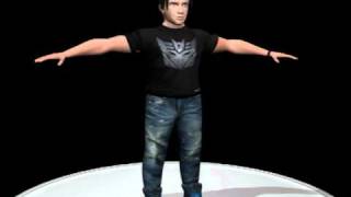character modeling  in maya.avi
