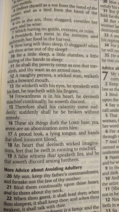 A Proverb A Day Proverbs Chapter 6 16 19 YouTube a-proverb-a-day-proverbs-chapter-6-16-19-youtube