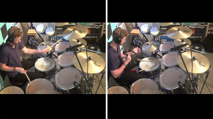 The Drugs Don't Work Drums version - Drums performance video thumbnail