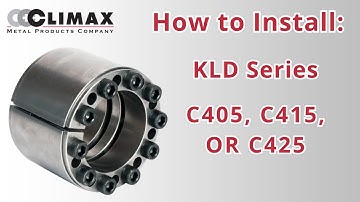 How to Install | Climax KLD Series C405, C415, or C425