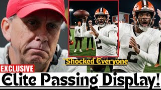 Shedeur Sanders Shocked Everyone at Browns Camp! Elite Passing Display!