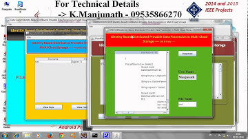 Identity Based Distributed Provable Data Possession in Multi Cloud Storage