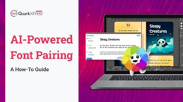 How to use AI-Powered Font Pairing in QuarkXPress 2025 - Typography Made Easy