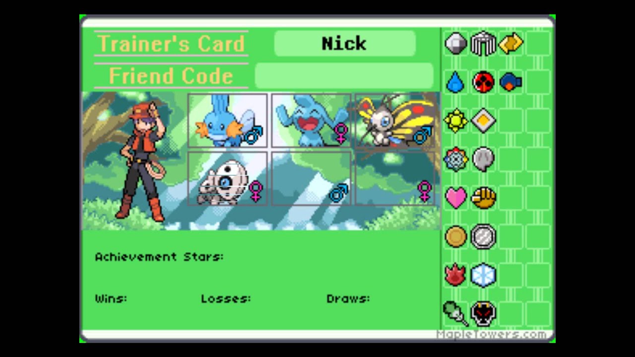 History of my Pokémon Team