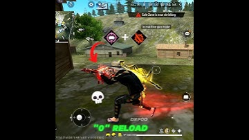 ILLEGAL "0" RELOAD COMBO 🗿💀#shorts #drpoo #garena