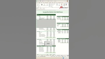 Add rows in Excel without affecting other cells - Excel Tips and Tricks