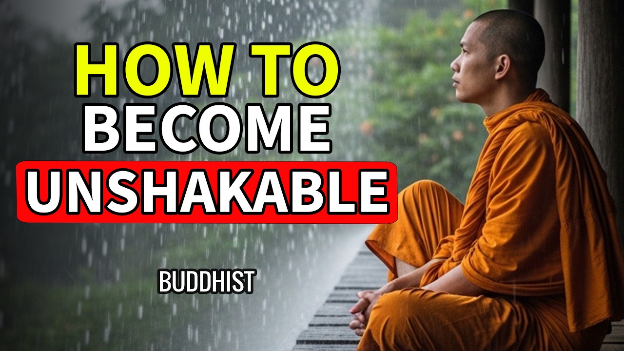 How To Become Emotionally Unshakable | The Buddhist Method No One Told You
