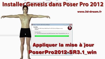 Tuto: Importer Daz Genesis/V5/M5 dans Poser Pro 2012 avec le plugin "DSON"