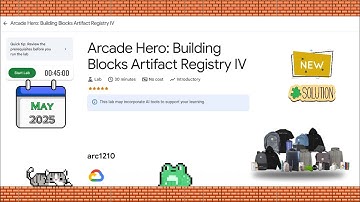 Arcade Hero: Building Blocks Artifact Registry IV #arc1210 #qwiklabs #gcp @qwiklabexplorers ☁️🚀