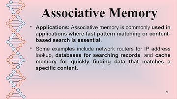 Associative Memory in Tamil