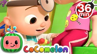 The Doctor Checkup Song + More Nursery Rhymes \& Kids Songs - CoComelon