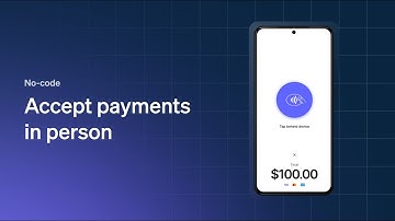 No-code: Accept payments in person