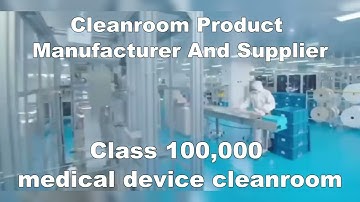 Class 100,000 medical device cleanroom