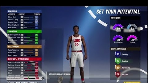 NBA 2k21:BEST SLASHING PLAYMAKER BUILD