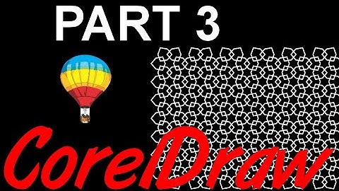 Corel Draw Tips & Tricks Geometric Pattern Steam less Pattern Part 3
