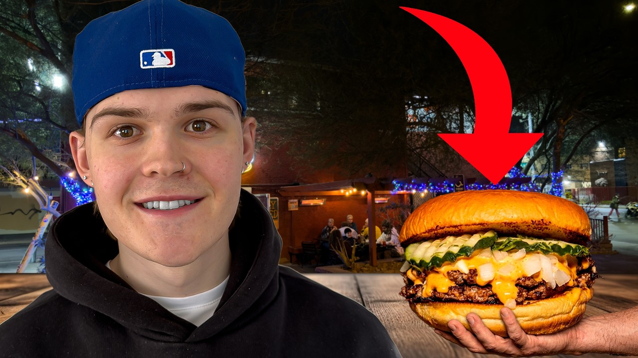 Matkustin syömään maailman parhaimman burgerin!