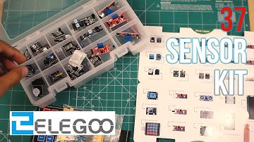 Los mejores sensores para  Arduino | Elegoo 37 Sensor Kit