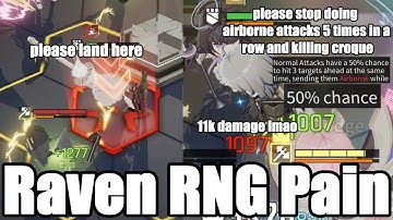 raven rng lmao (Neural Cloud | Floor 150 | Time: 1:27:866)