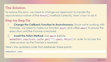Fixing the TypeError: peopleReactedBot.array is not a function in Discord.js Giveaway Command