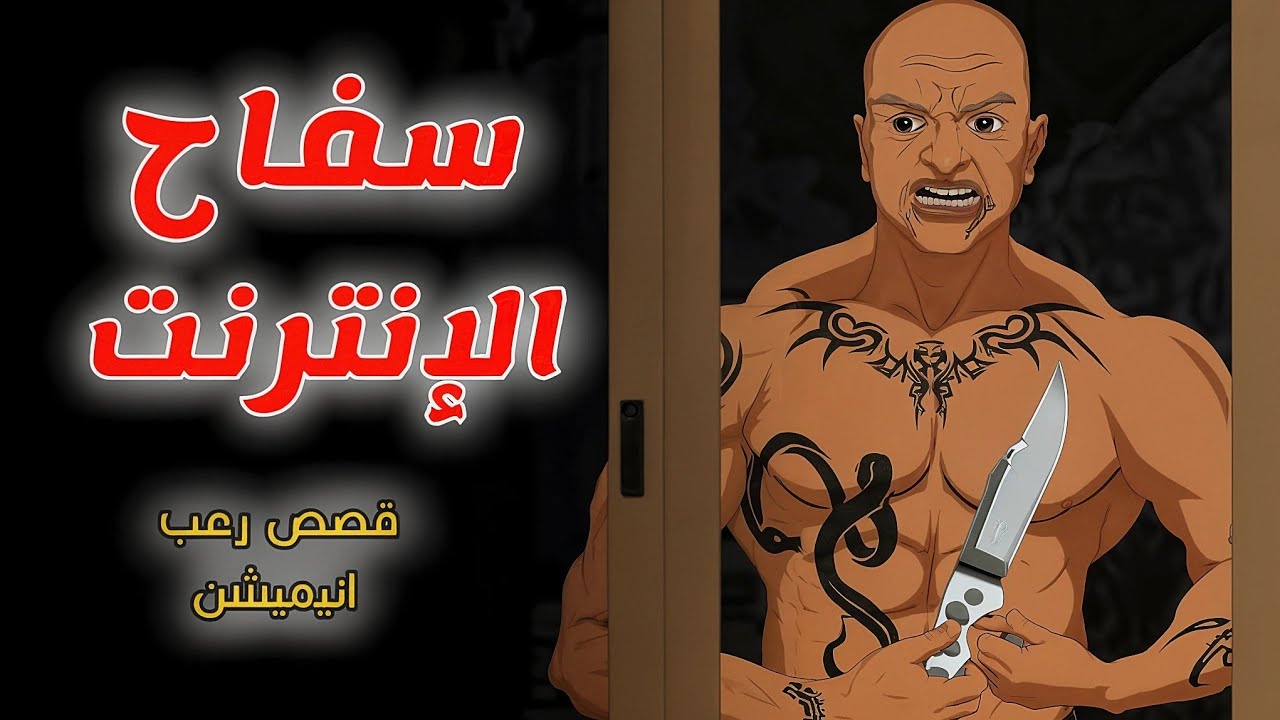 سفاح الإنترنت // قصص رعب انيميشن