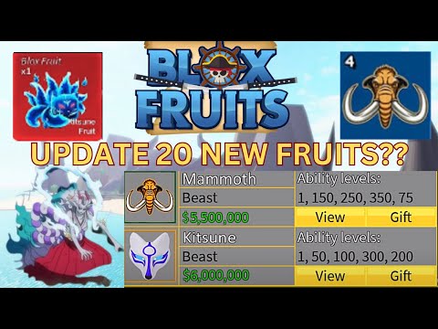 Blox Fruit Kitsune Showcase (NEW UPDATE 20!) 