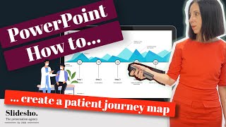 How to create a patient journey map in PowerPoint | Tips and tricks for PowerPoint presentations