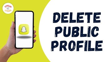 HOW TO DELETE SNAPCHAT PUBLIC PROFILE