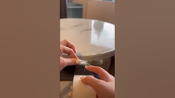 How to tear tape without scissors.