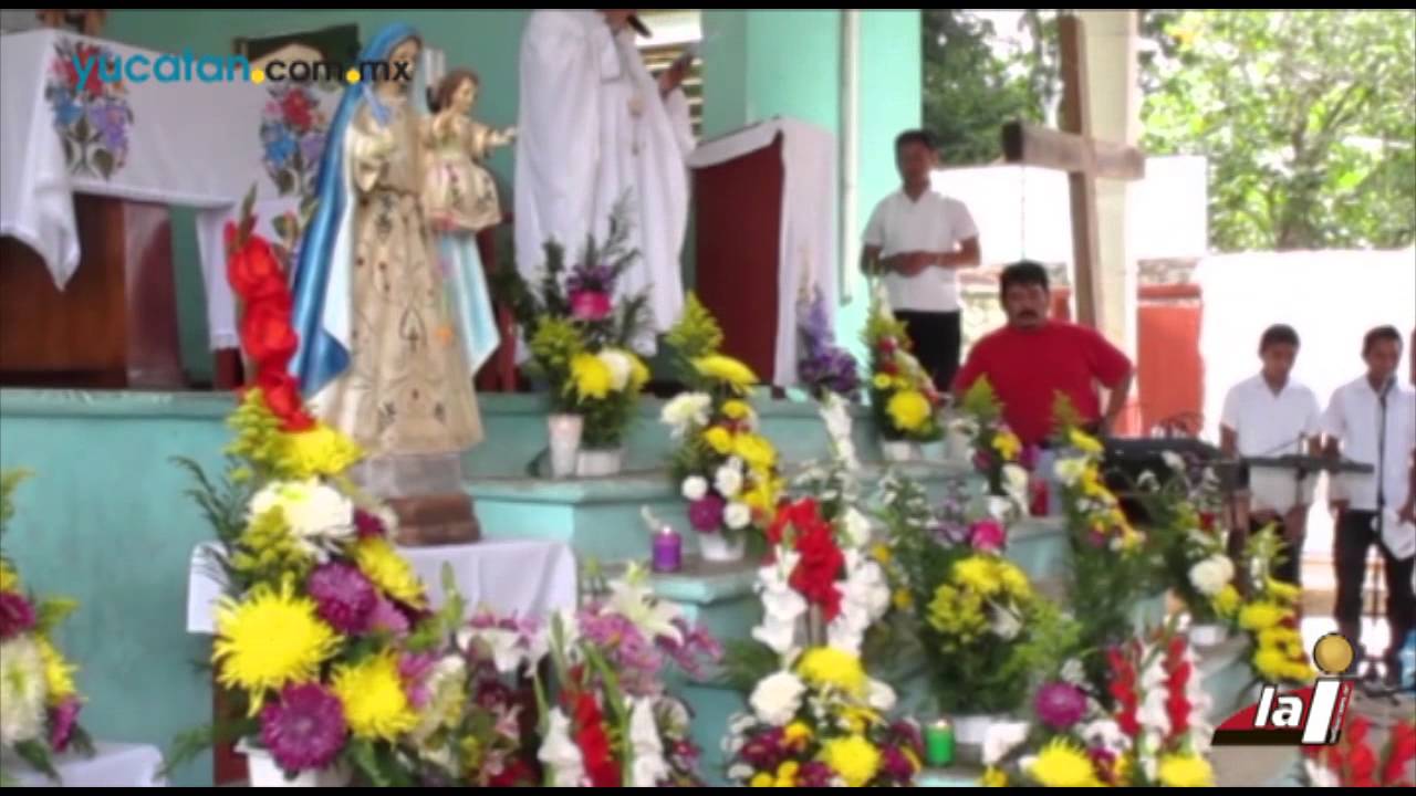 Misa y procesión en honor a la Virgen de la Candelaria - YouTube
