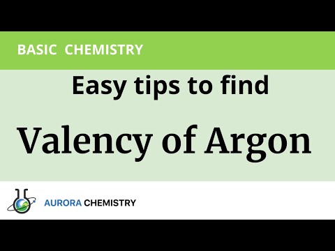 Video: Adakah argon mendapat atau kehilangan elektron?