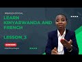 Learn kinyarwanda and french  greetings exercises   lesson 3 teacher iribagizashow