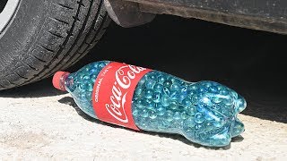 Crushing Crunchy \& Soft Things by Car! EXPERIMENT: Car vs 1000 MARBLES